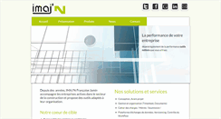 Desktop Screenshot of imajn.vps001.visible.be