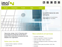 Tablet Screenshot of imajn.vps001.visible.be